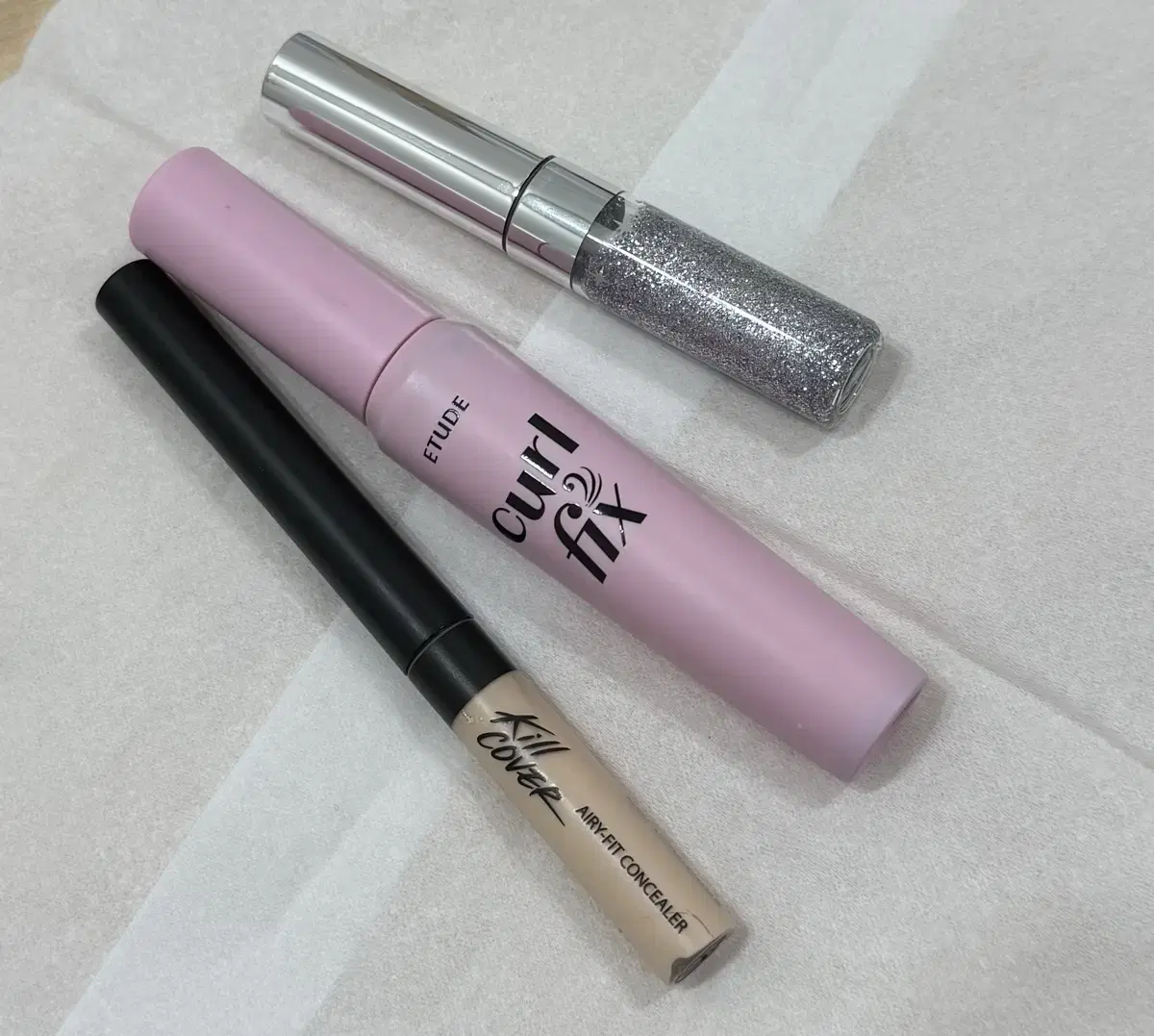 Clio KillCover AirFit Concealer & Etude Culpix Mascara in AirFit