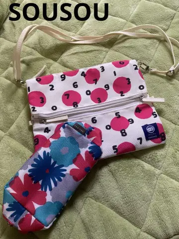 소우소우 코쿠요 숄더백 파우치 세트 소소 호호미