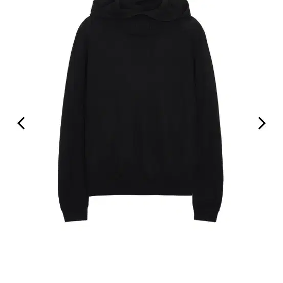 코스모스 cosmoss ribbed hoodie knit M