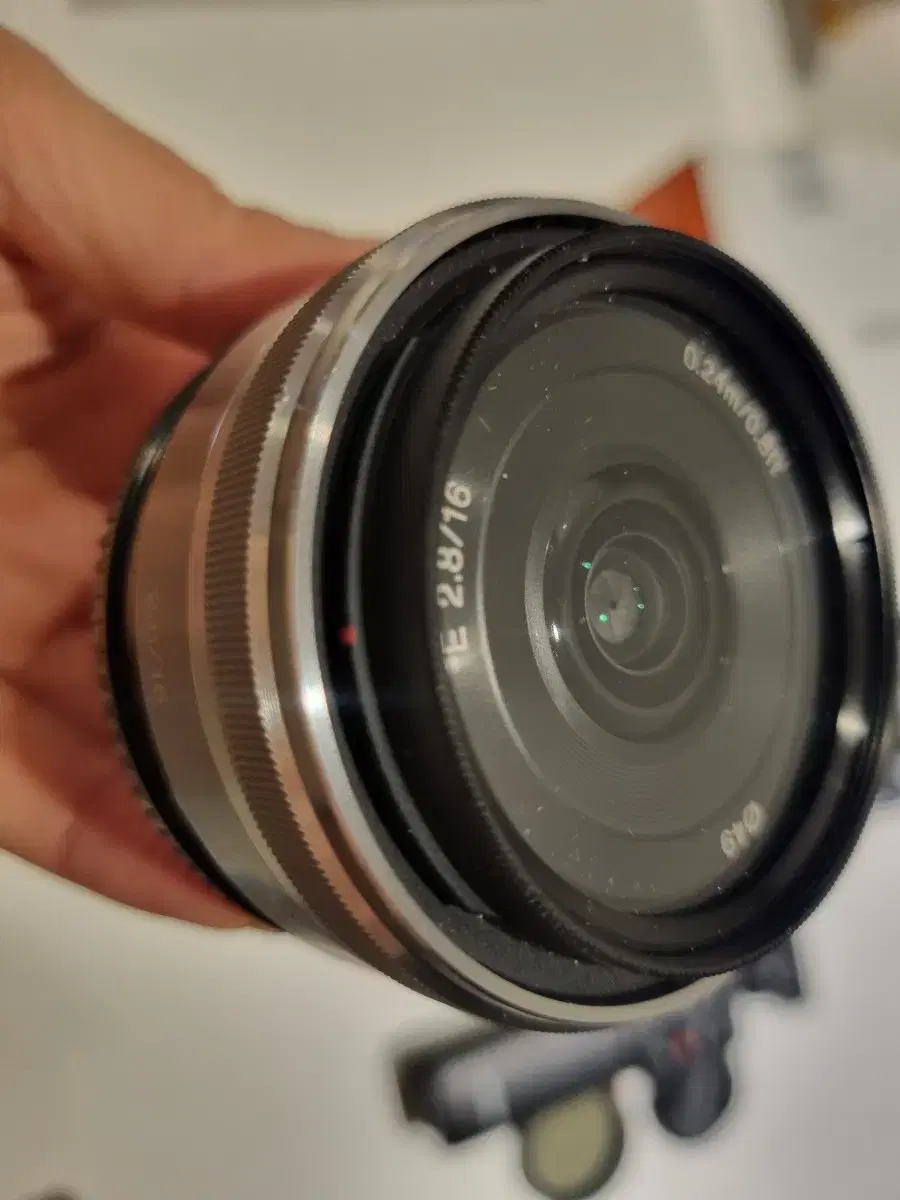 소니 16mm 2.8 단렌즈 E마운트 팬케익렌즈  sony