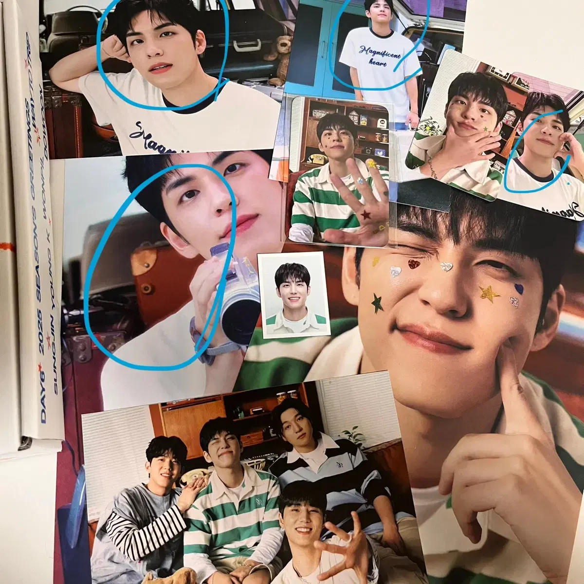 Day 6 Wonpil season's greetings photocard postcard buncheol WTS