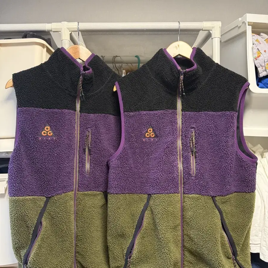 Nike ACG Vest Black Sequoia Night Purple