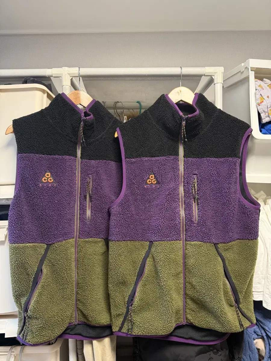 Nike ACG Vest Black Sequoia Night Purple