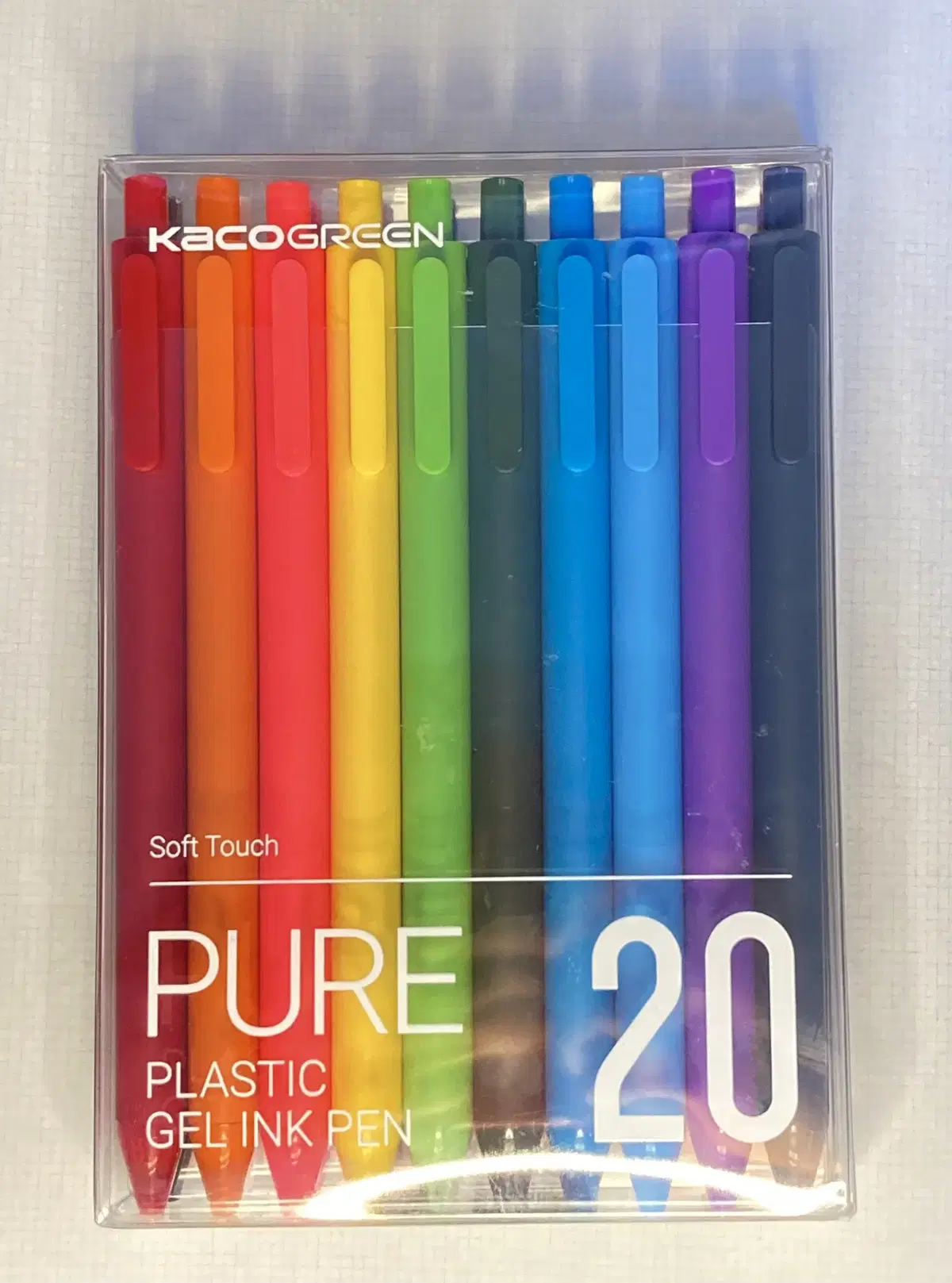 KACO KACO Pure Soft Gel Pen Set of 20 Colors