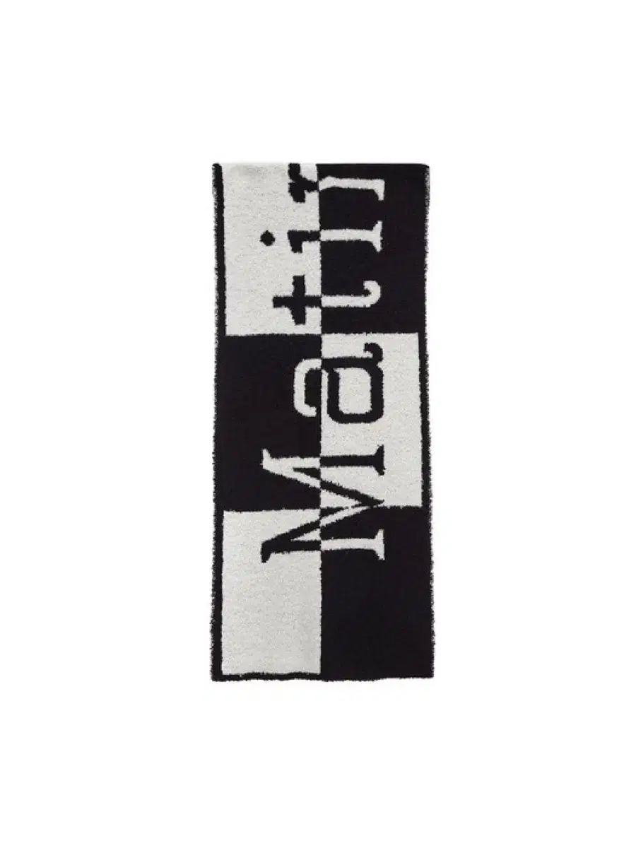 마뗑킴 머플러 LOGO CHECKBOARD MUFFLER