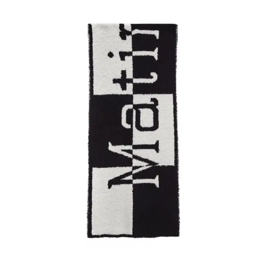 마뗑킴 머플러 LOGO CHECKBOARD MUFFLER