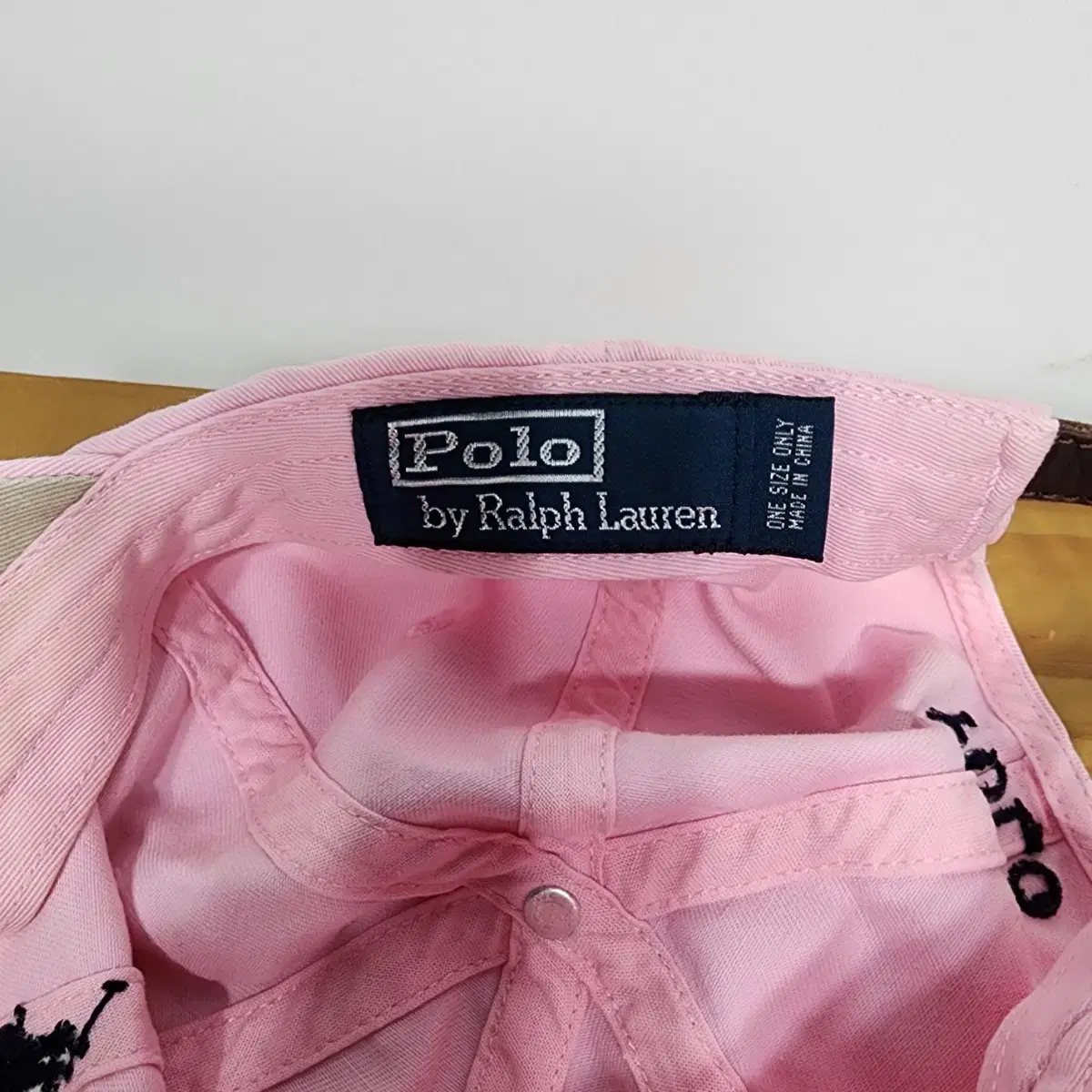 폴로랄프로렌 POLO RALPH LAUREN 볼캡 모자 핑크