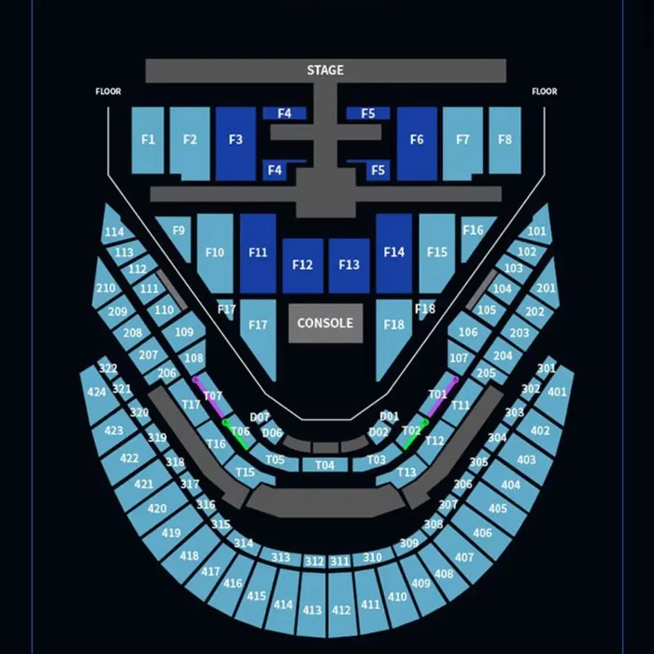 NCT127 콘서트 VIP 플로어 양일 양도