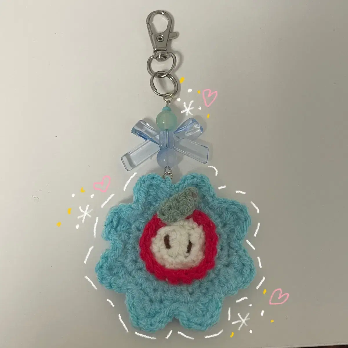 Applecrochet Keyring