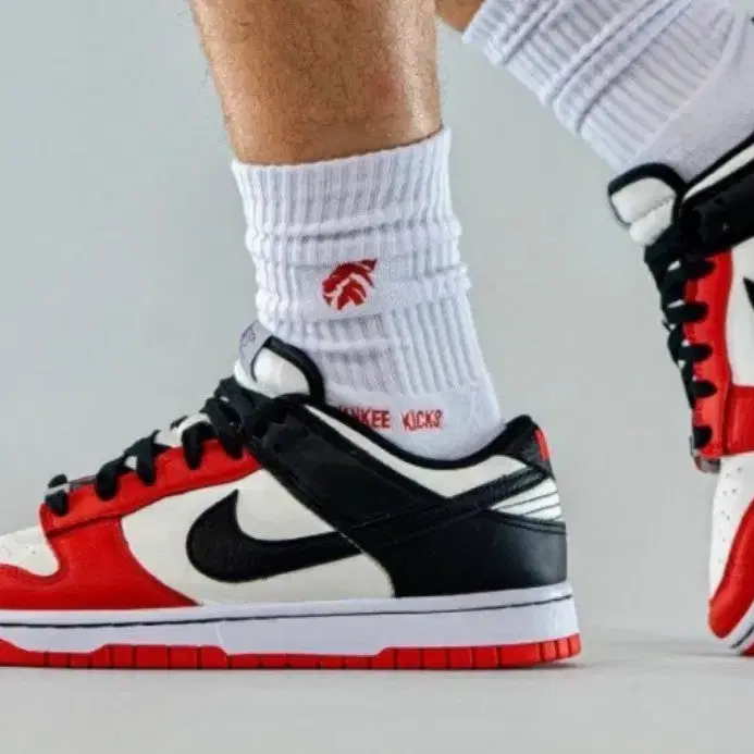 Nike x NBA Dunk Low Retro EMB Black,Red