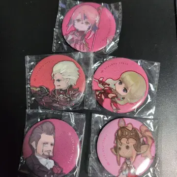 FF14 캔뱃지 16개