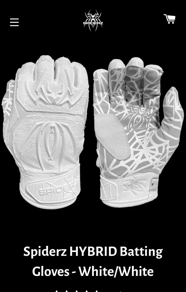 Spiderz Baseball Batting Glove