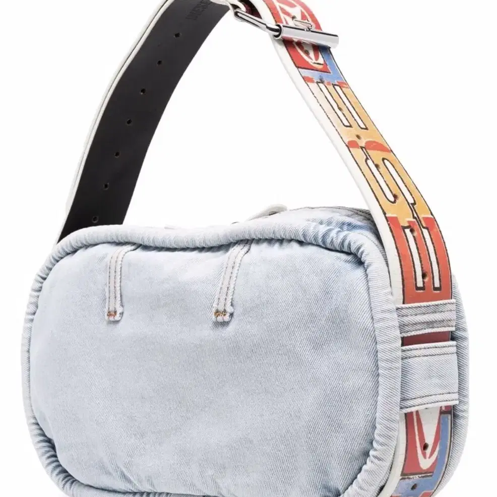 DIESEL denim shoulder bag