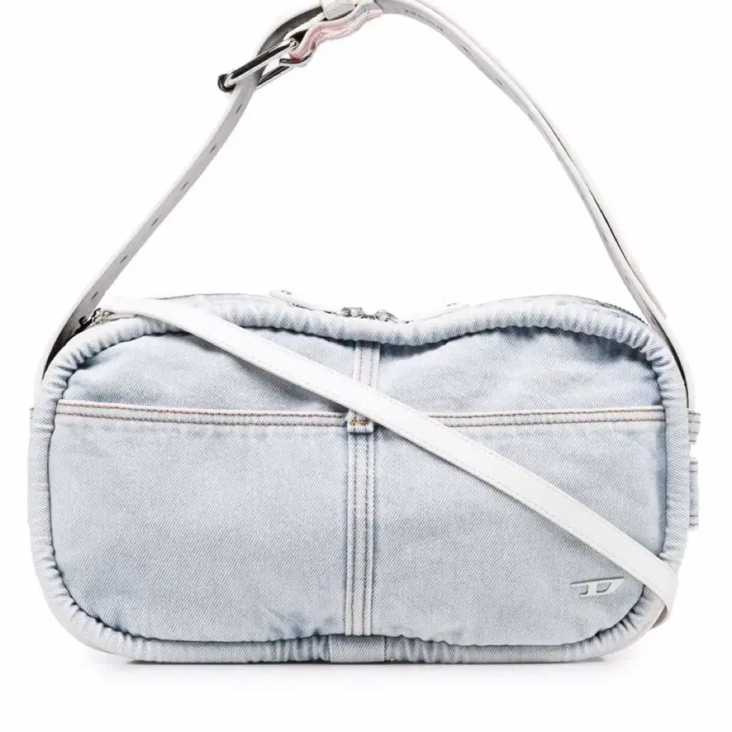 DIESEL denim shoulder bag