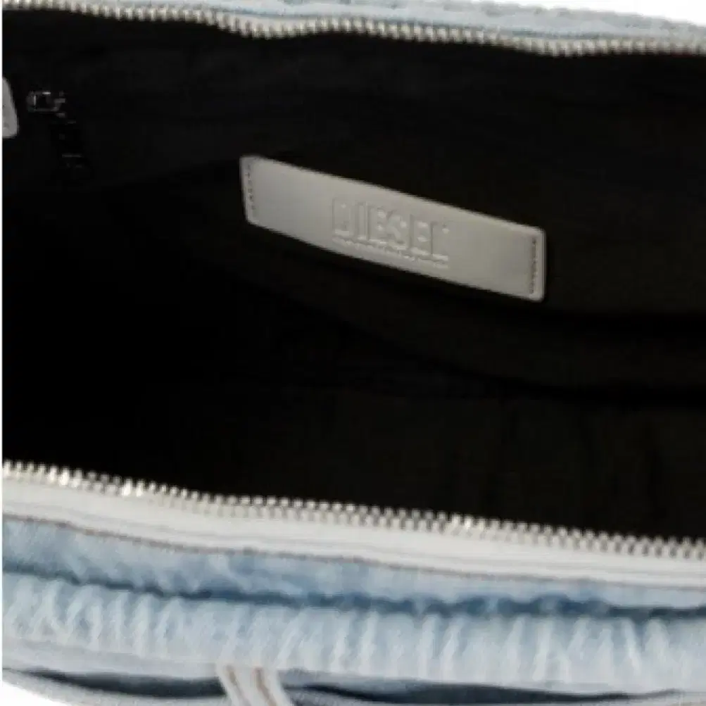 DIESEL denim shoulder bag