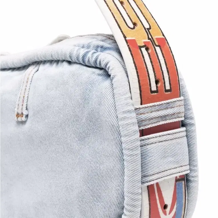 DIESEL denim shoulder bag