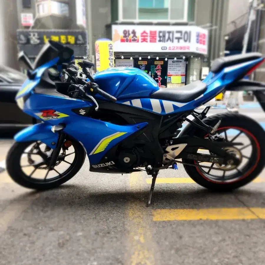 gsxr125a 팝니다(개인) 18년식 472@@km