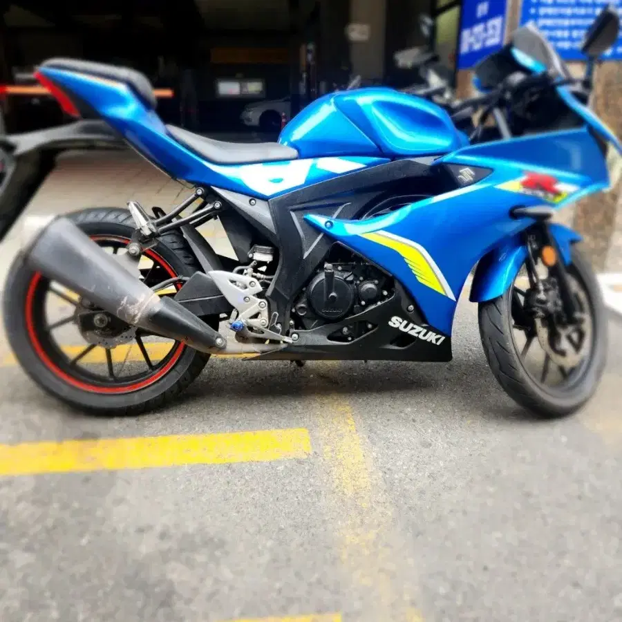 gsxr125a 팝니다(개인) 18년식 472@@km