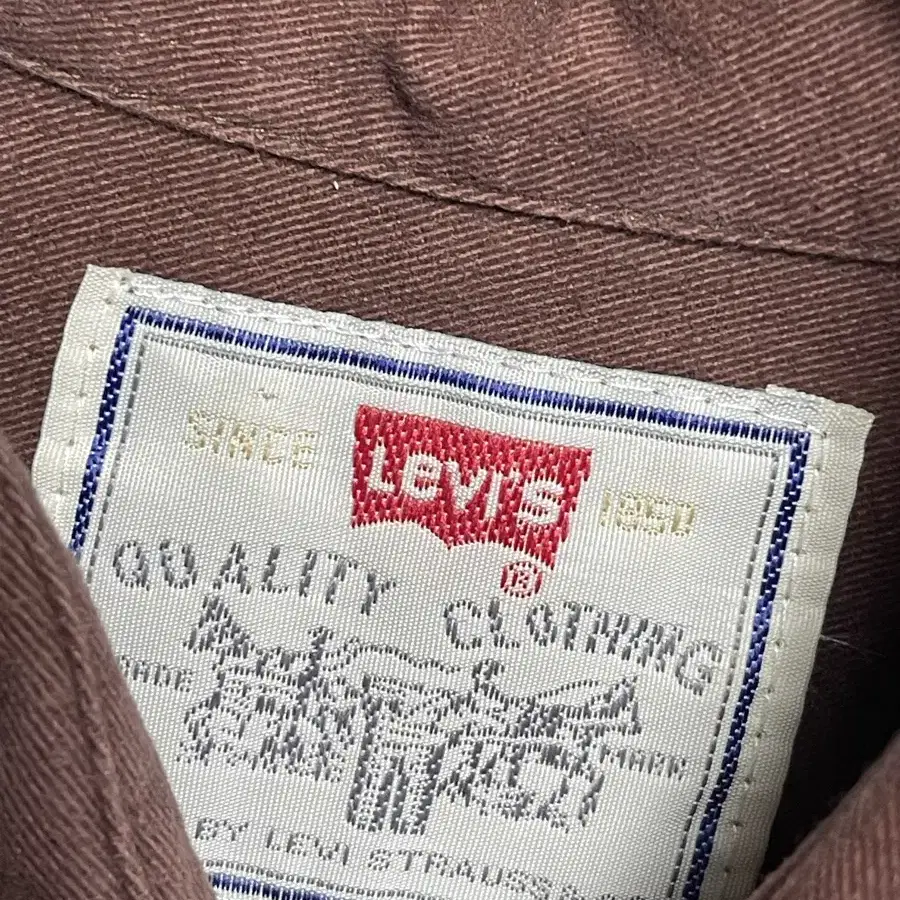 Levis 리바이스 브라운 셔츠