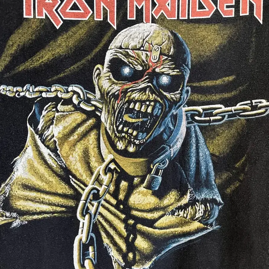 빈티지 Iron Maiden 아이언메이든 밴드 티셔츠