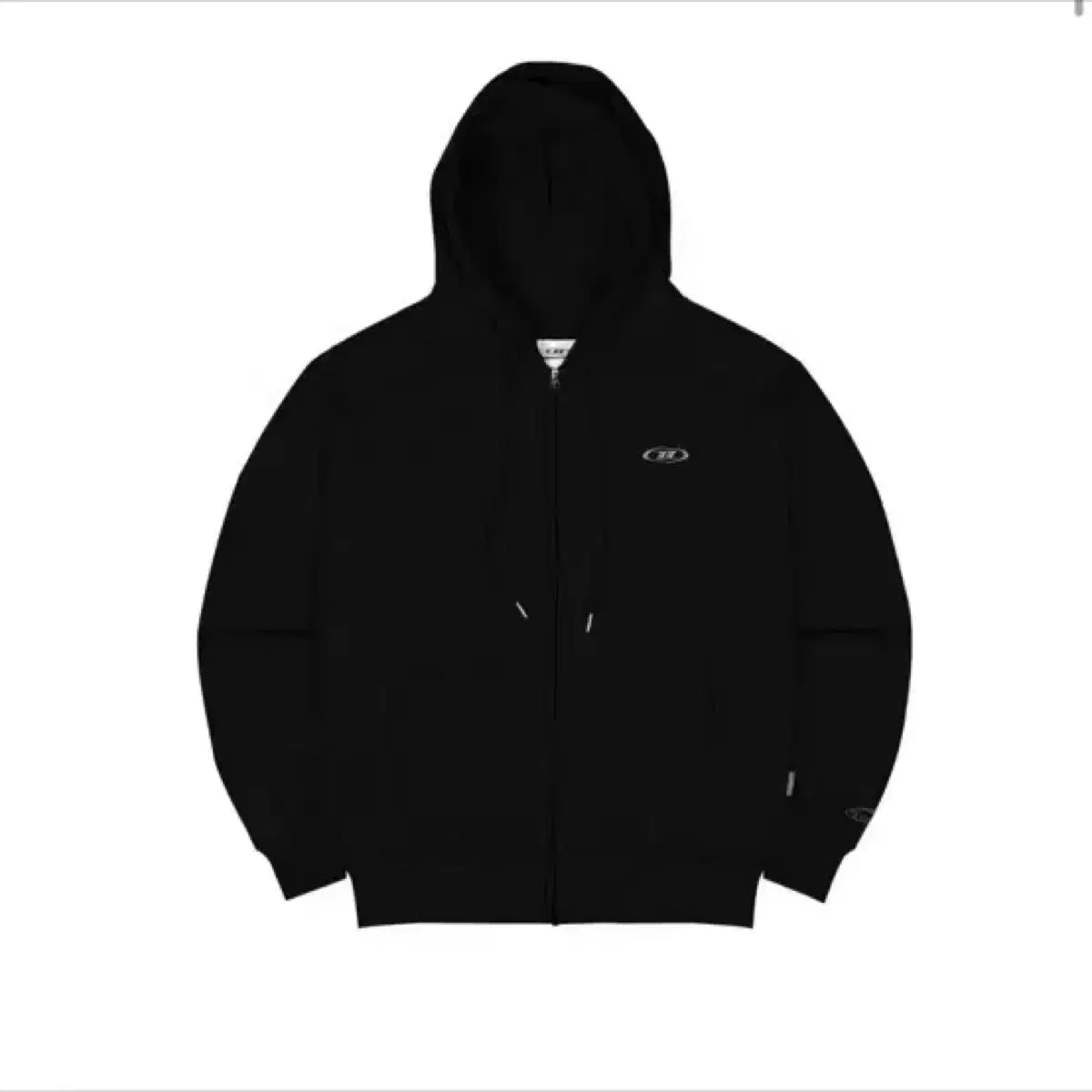 본투윈  SURFACE CHROME B LOGO ZIP-UP HOODIE