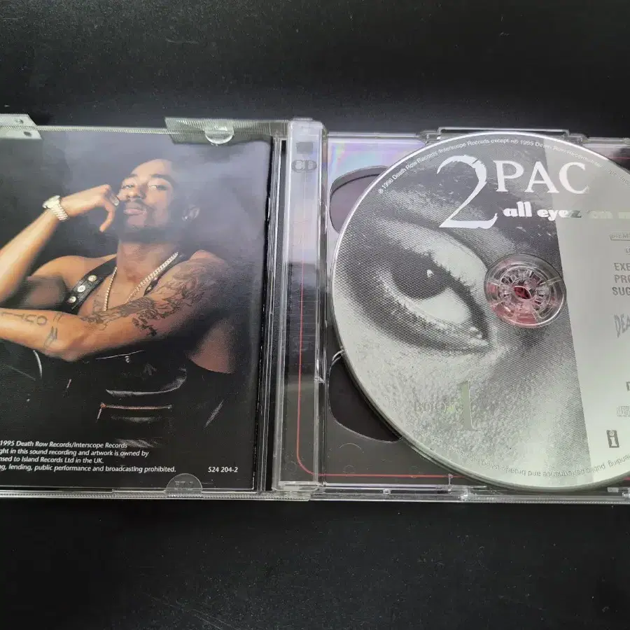 2PAC all eyez on me 2CD