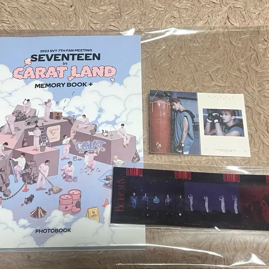 세븐틴 7th 2023 팬미팅 캐럿랜드 메모리북 SVT CARATLAND