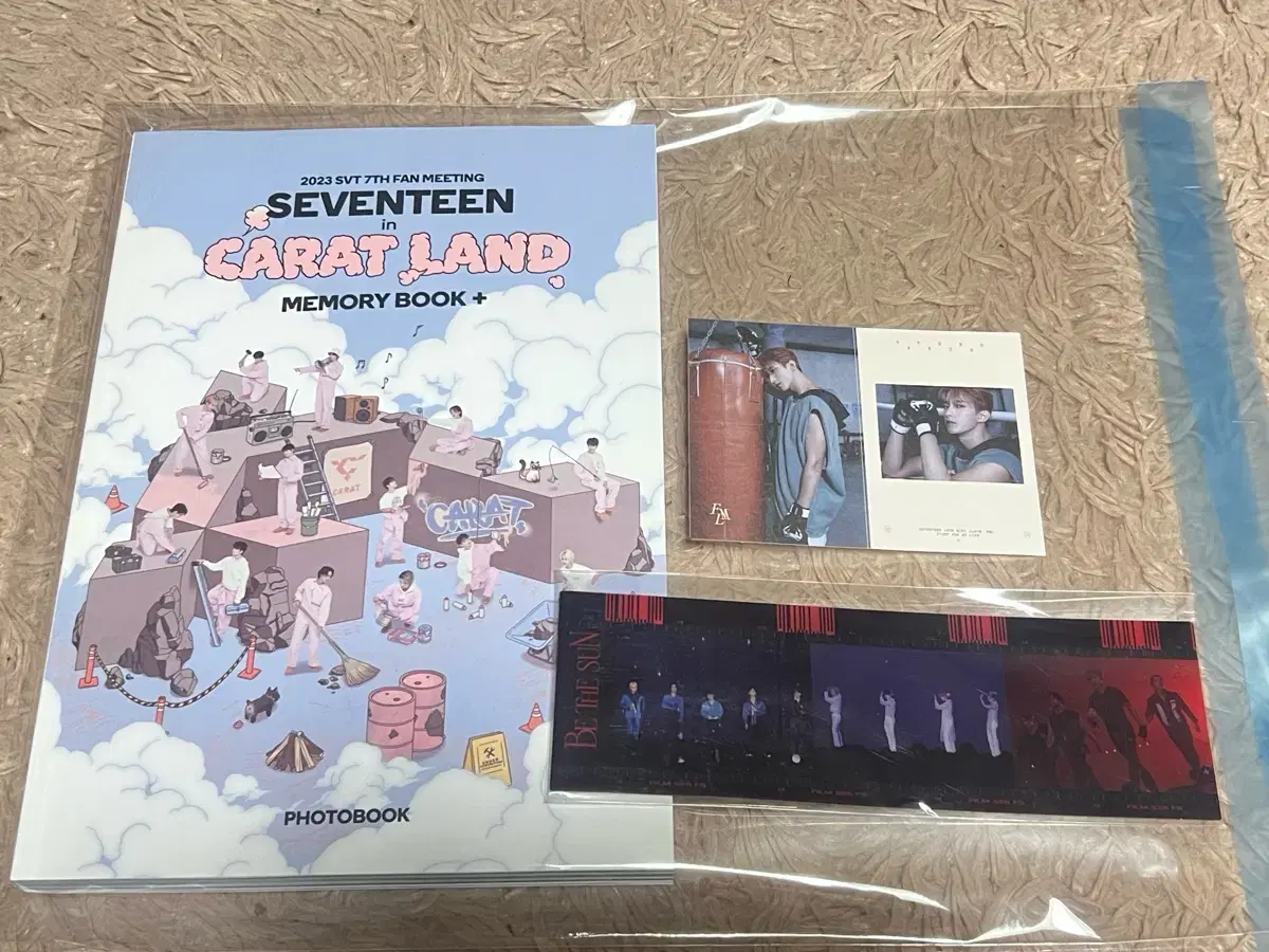 세븐틴 7th 2023 팬미팅 캐럿랜드 메모리북 SVT CARATLAND