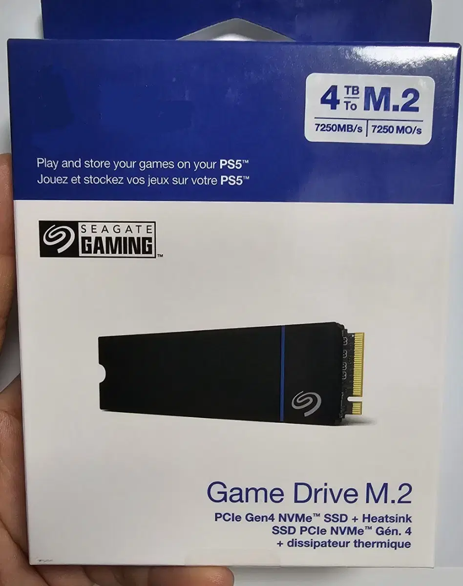 씨게이트 GAMING NVMe SSD 4TB