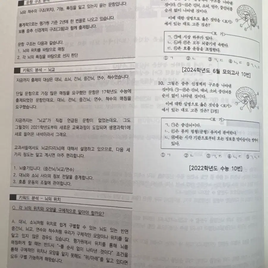 강대 생명과학 홍준용t 현장교재 판매