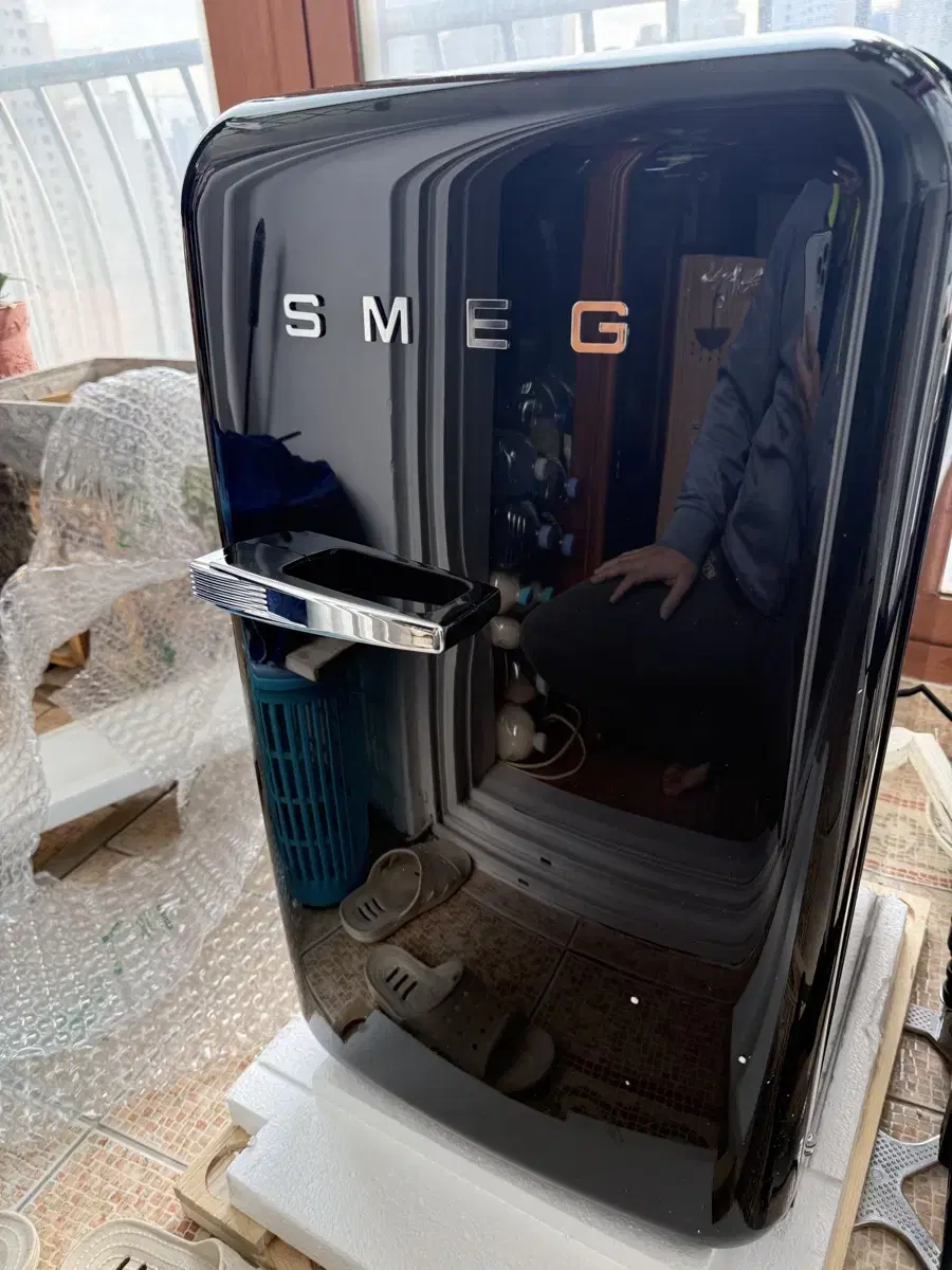 Smeg fab5 balck 스메그 냉장고 블랙