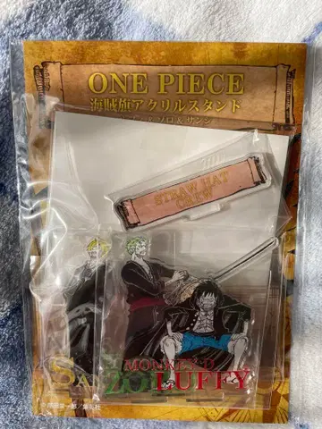 원피스 해적 깃발 아크릴 스탠드 액스타 루피 조로 조로 상디