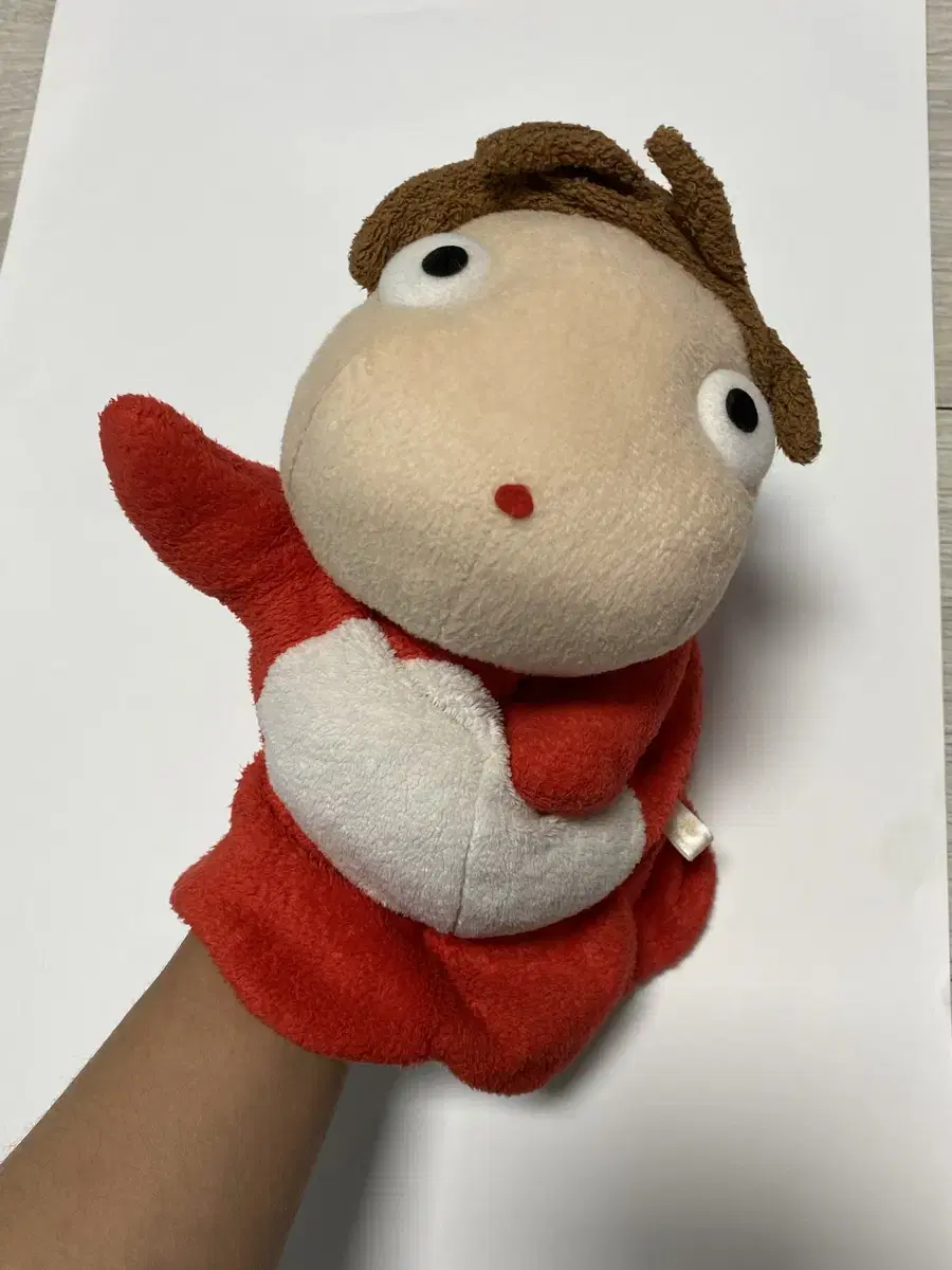 Ponyo Handpuppet on the Cliff doll L