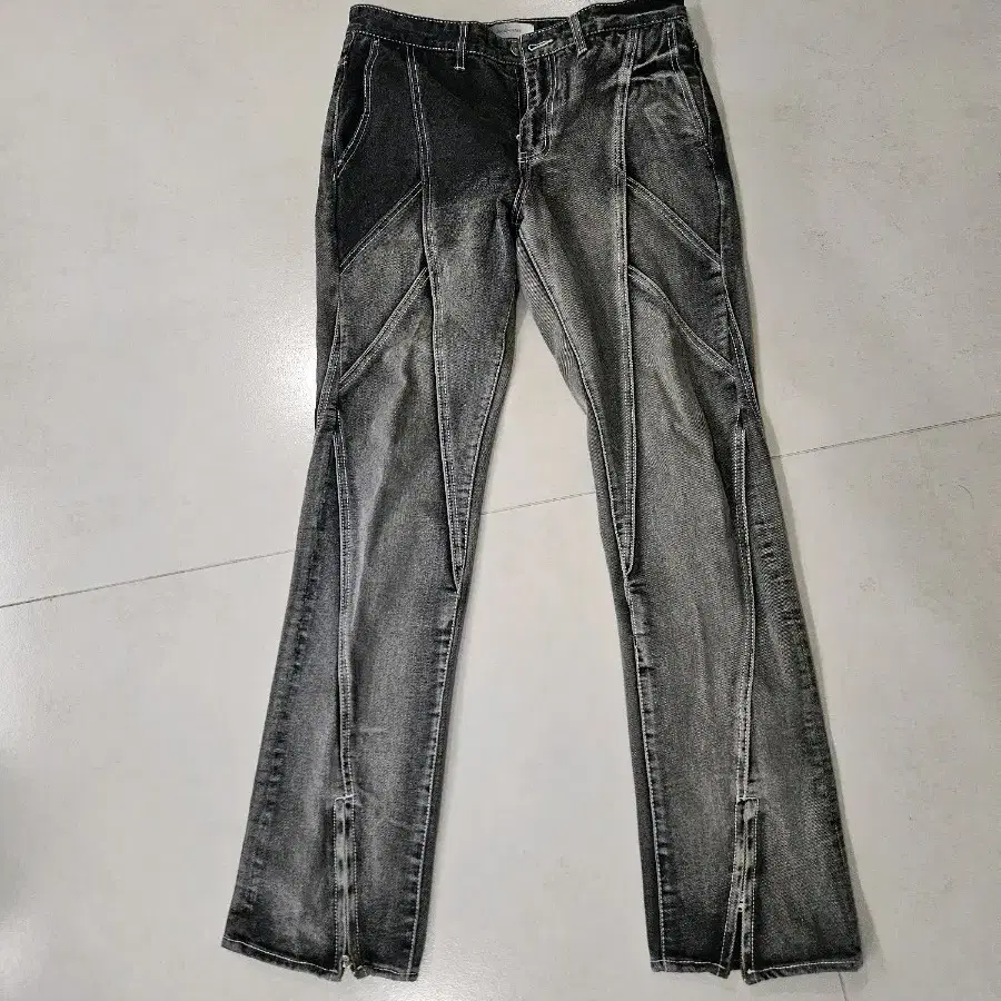 메종미네드 데님 팬츠 MOLAR FOX DENIM PANTS BLACK