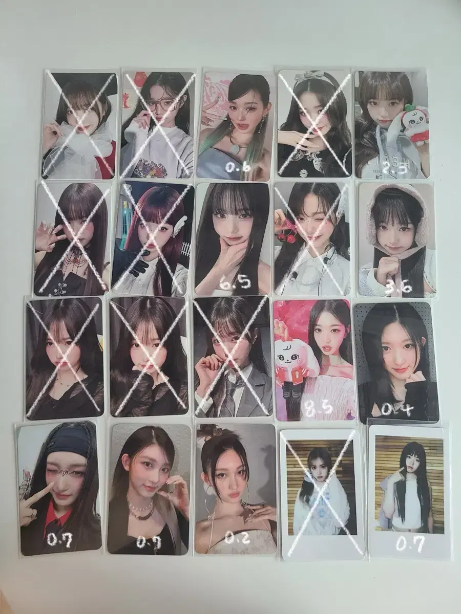 ive photocard wts / yujin wonyounggaeulleeseo leeseo ld concertwith muu sawemucoalpak