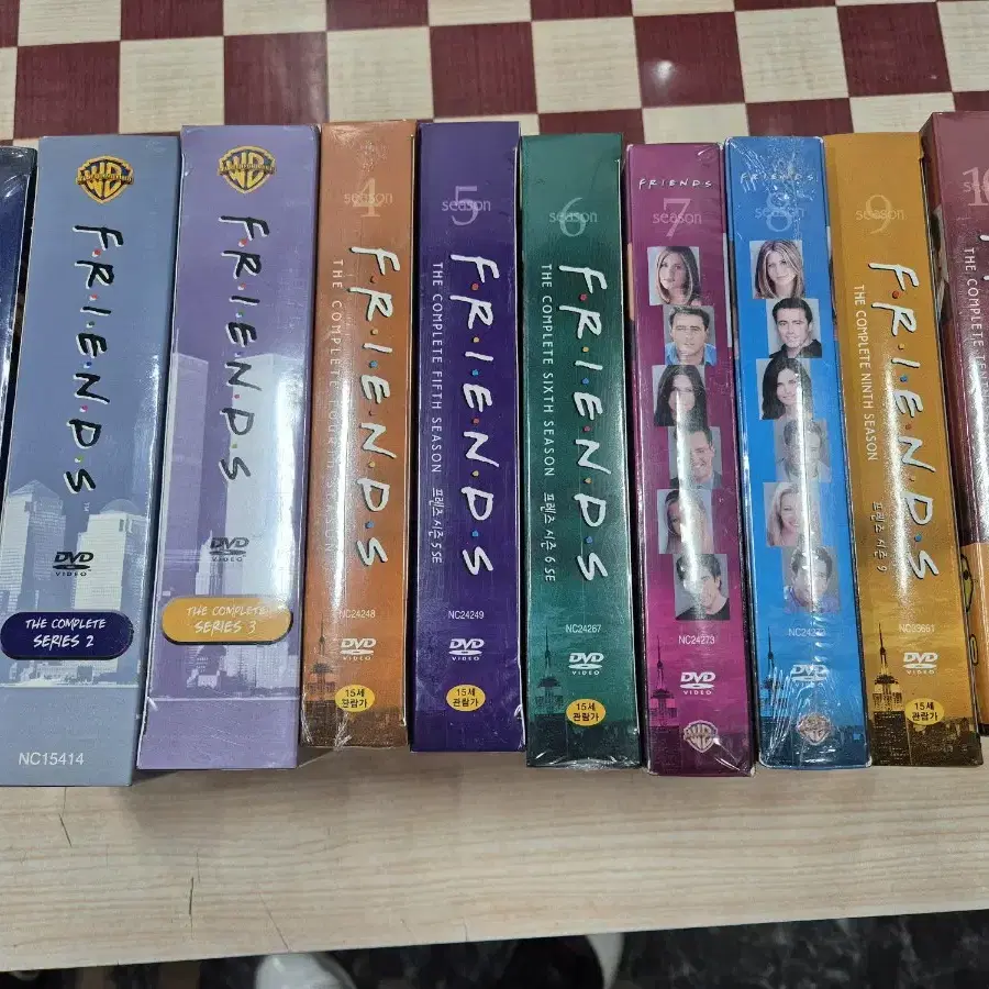 프렌즈FRIENDS시즌DVD1~10 미개봉실사진 일괄판매