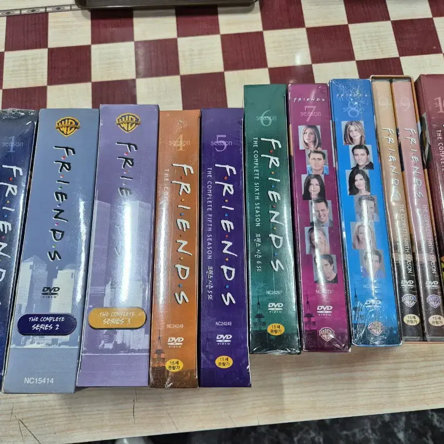 프렌즈FRIENDS시즌DVD1~10 미개봉실사진 일괄판매