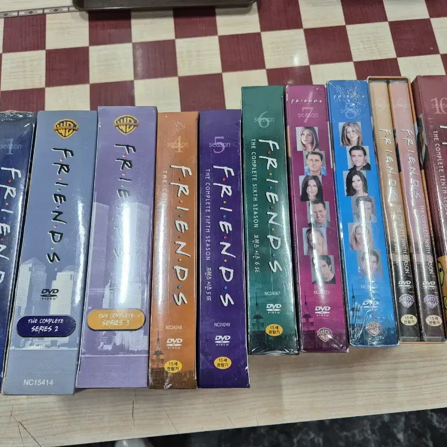 프렌즈FRIENDS시즌DVD1~10 미개봉실사진 일괄판매