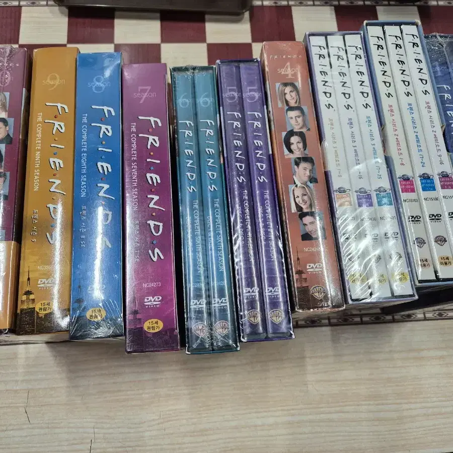 프렌즈FRIENDS시즌DVD1~10 미개봉실사진 일괄판매