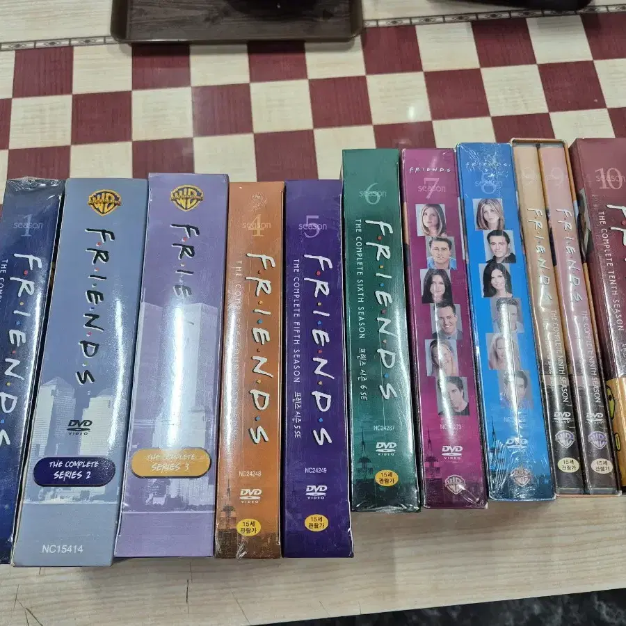 프렌즈FRIENDS시즌DVD1~10 미개봉실사진 일괄판매