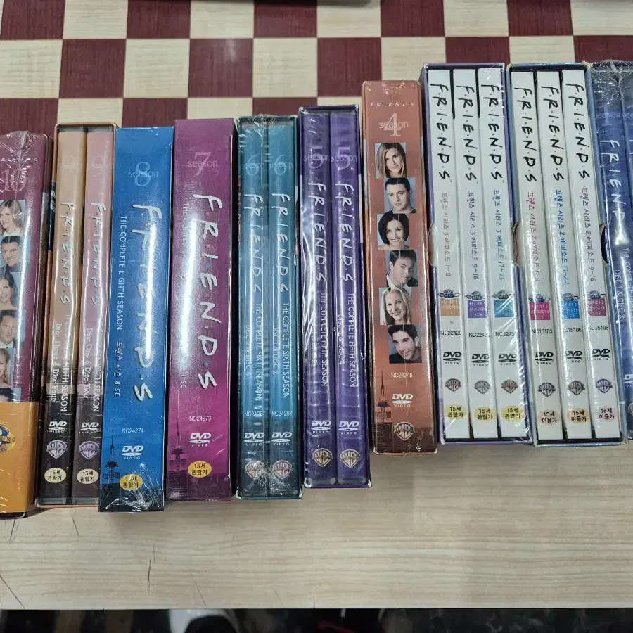 프렌즈FRIENDS시즌DVD1~10 미개봉실사진 일괄판매