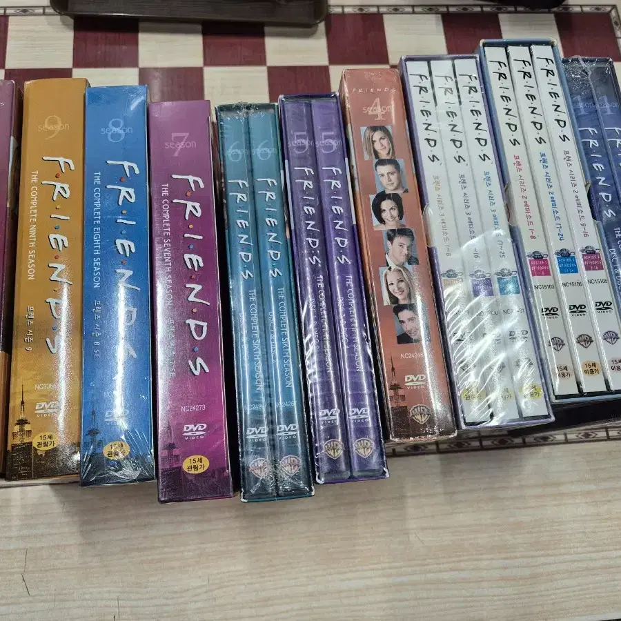 프렌즈FRIENDS시즌DVD1~10 미개봉실사진 일괄판매