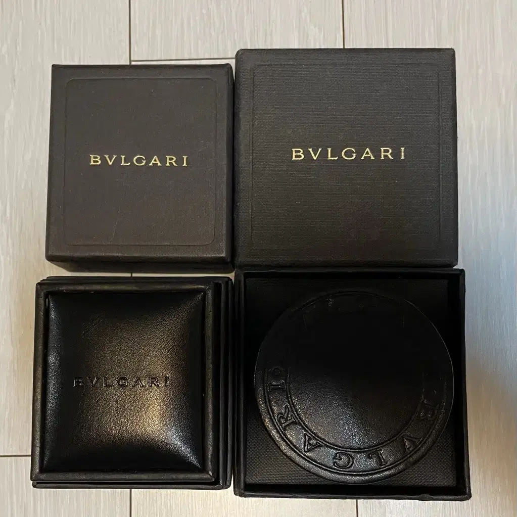 [BVLGARI]불가리 쥬얼리 반지 케이스 & 박스 판매(총 2개)