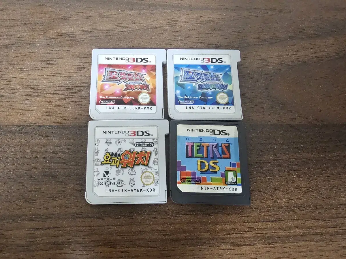 닌텐도 3DS DS 알칩 (오메가루비, 알파사파이어, 테트리스 요괴워치)