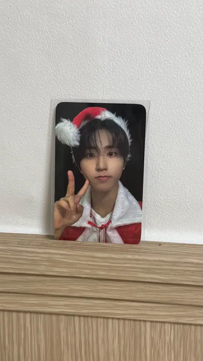 Straykids Hap Hop pop up Santa Photocarda