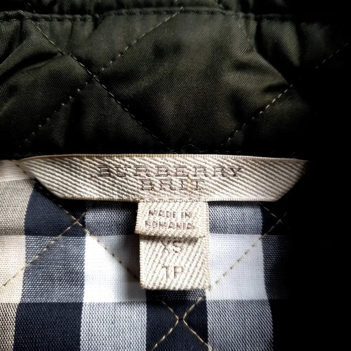 BURBERRY 버버리 애쉬허스트 퀼팅자켓 xs