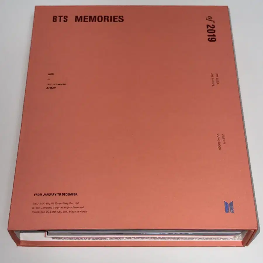 포카석진.특전) bts 메모리즈 2019 dvd 딥디 풀박