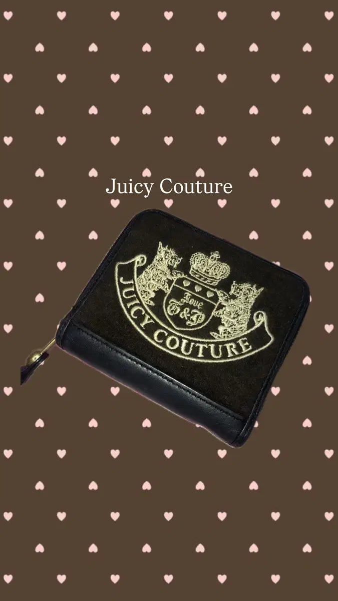 Juicy Couture 쥬시꾸뛰르 지갑 y2k 갸루 히메갸루 오네갸루