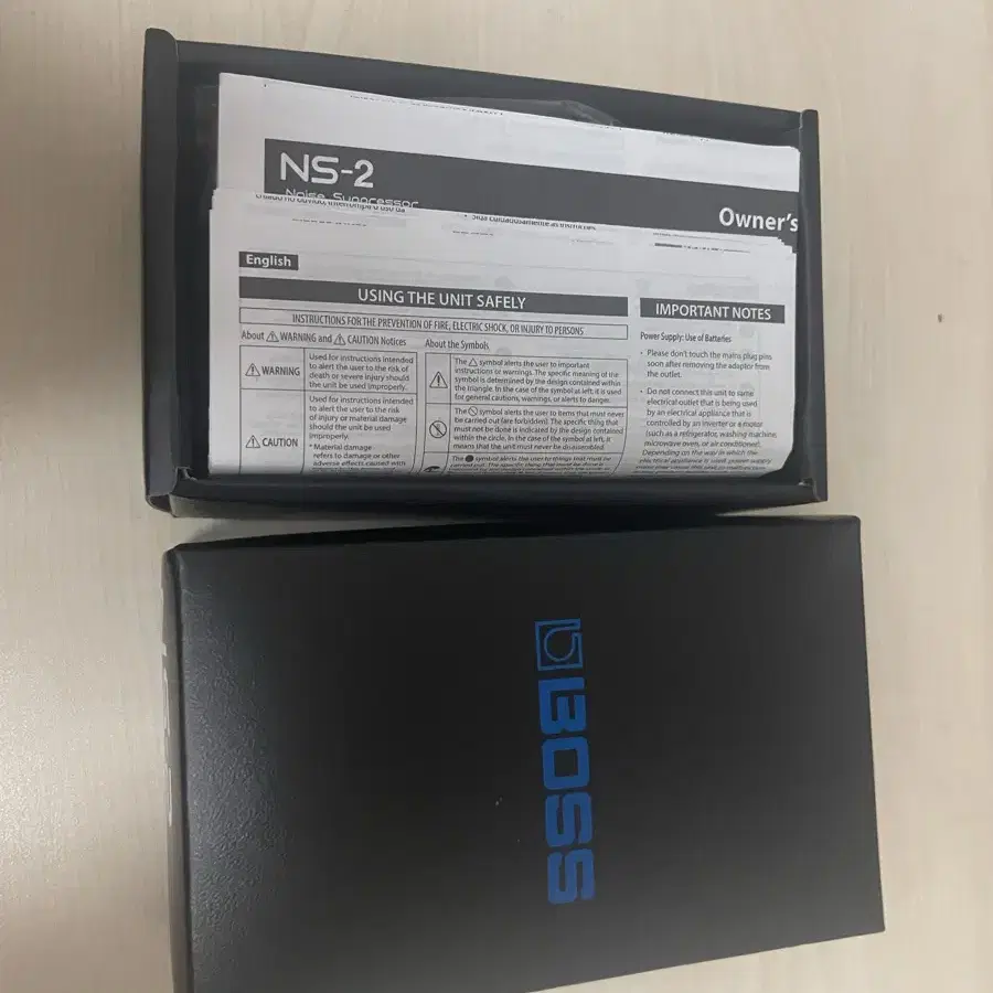 BOSS NS-2 이펙터