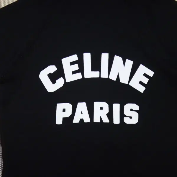 (M) 셀린느 CELINE 여성 블랙 후드 집업